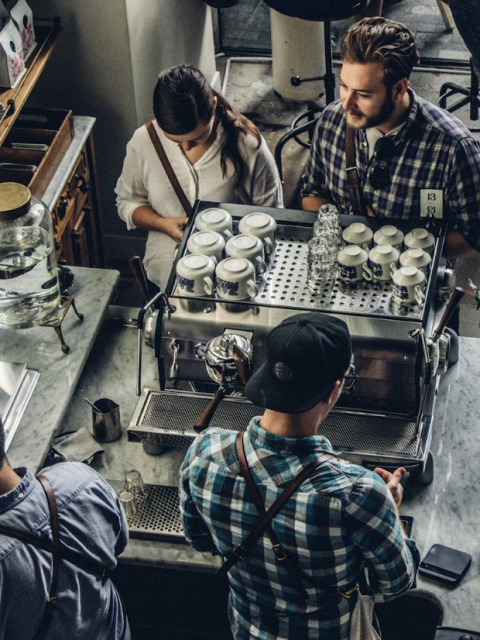 coffee shop startup